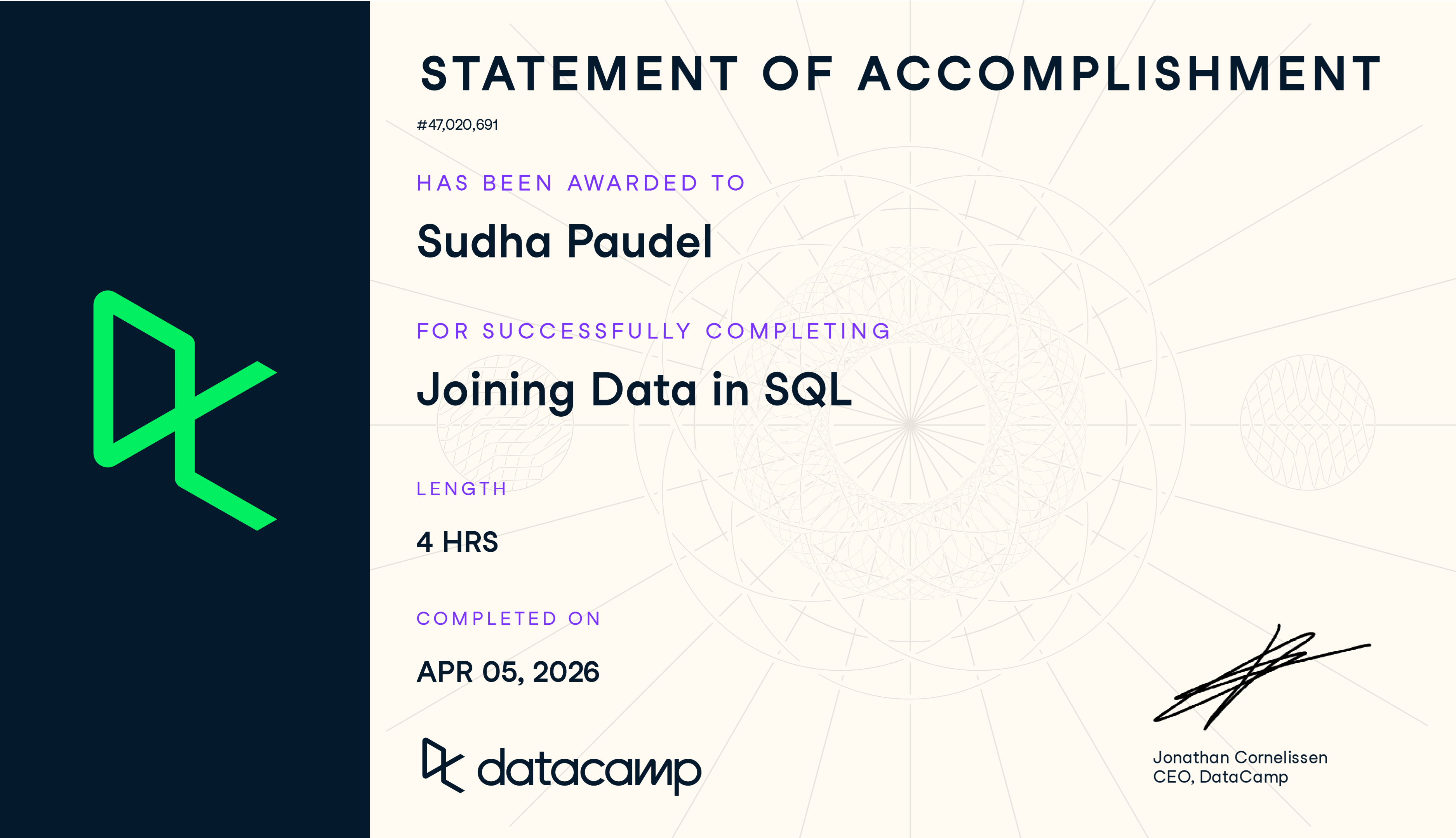 Joining Data in SQL
